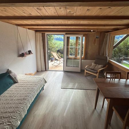 Chalet Sonnenheim, Wohnung Mit Panoramafenster Adelboden Eksteriør bilde