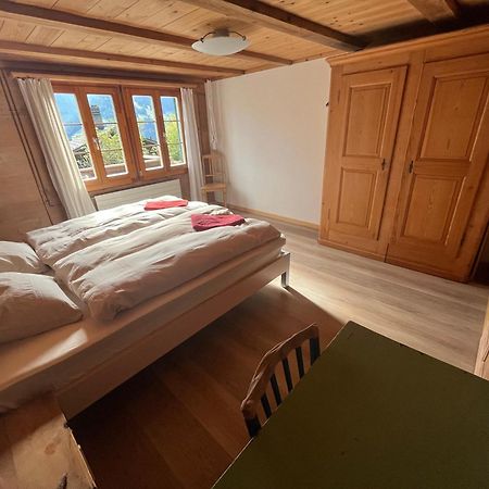 Chalet Sonnenheim, Wohnung Mit Panoramafenster Adelboden Eksteriør bilde