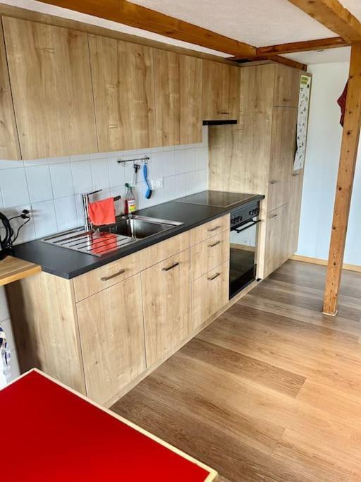 Chalet Sonnenheim, Wohnung Mit Panoramafenster Adelboden Eksteriør bilde